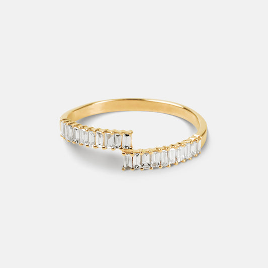 Split Baguette Ring