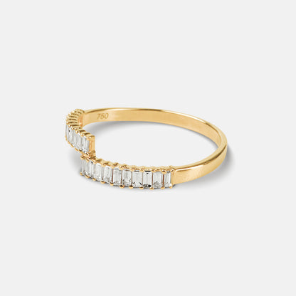 Split Baguette Ring