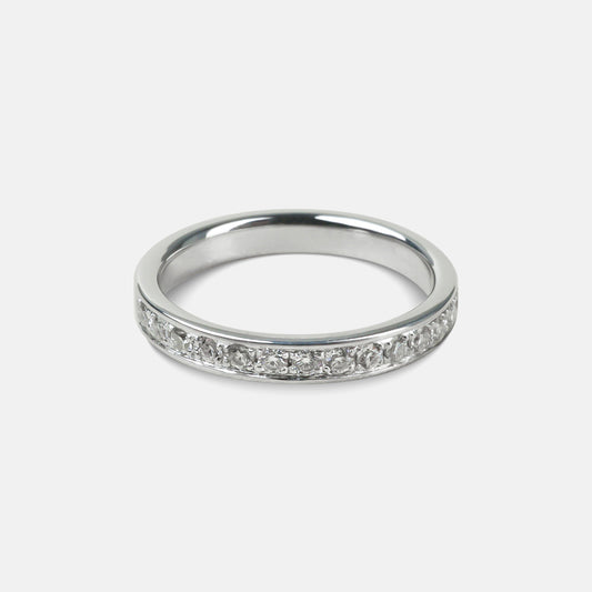 Channel Pave Ring